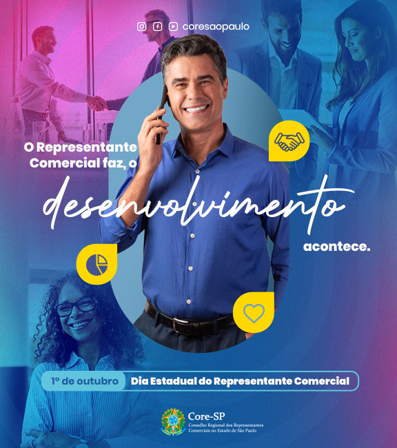 Core-SP | Conselho Regional dos Representantes Comercias do Estado de São Paulo